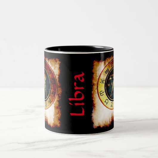 Libra Zweifarbige Tasse (Mittel)