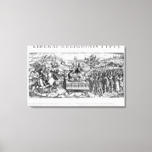 Librae Religionis Typus', Allegorie Leinwanddruck