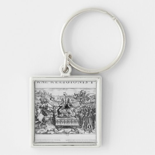 Librae Religionis Typus', Allegorie Schlüsselanhänger (Vorne)