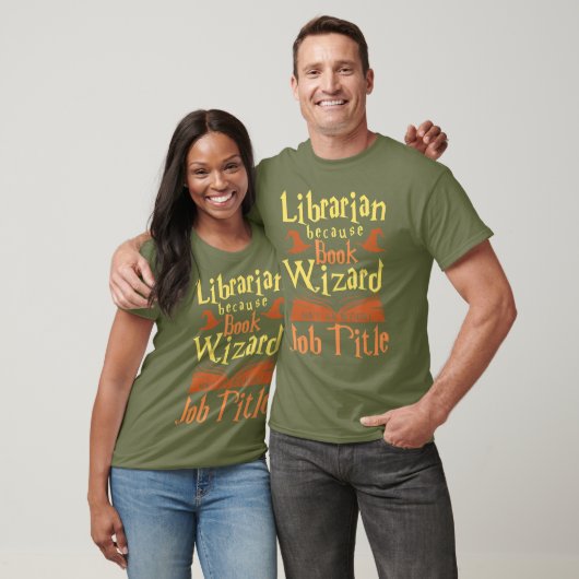 Librarian Beursache Book Wizard Not A Job Title T-Shirt (Unisex)