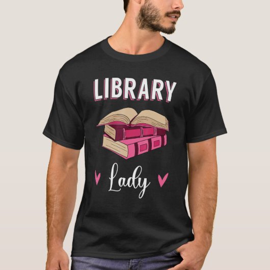 Librarian Book Reader Bibliothecary Bookworm Libra T-Shirt (Vorderseite)