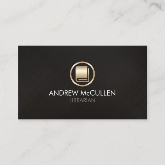 Librarian Book Store Visitenkarte (Vorderseite)