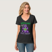 Librarian Bookworm Fantasy Book Reading Book Drag T-Shirt (Vorderseite Vollansicht)