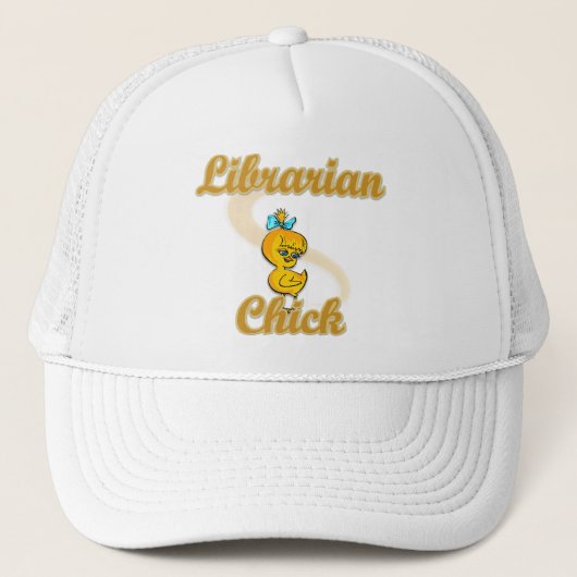Librarian Chick Truckerkappe (Vorderseite)