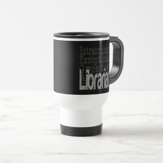 Librarian Extraordinaire Reisebecher (VorderseiteRechts)