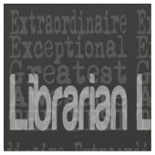 Librarian Extraordinaire Stoff (Nahaufnahme)