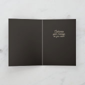 Librarian Kitten Dankeskarte (Innenseite)