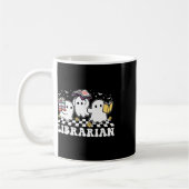 Librarian Niedlich Ghost Book Reading Funny Hallow Kaffeetasse (Links)
