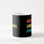 Librarian Professionelle Retro Beste Bibliothekari Kaffeetasse (Mittel)