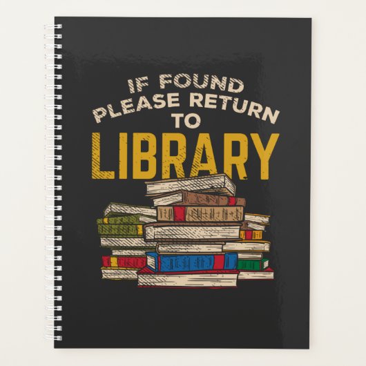 Librarian Reading Gift Planer (Vorderseite)