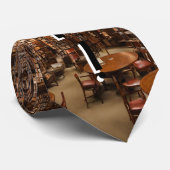 Librarian Shush, sei ruhig in der Bibliothek Krawatte (Gerollt)