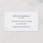 Librarian Slogans Business Cards Visitenkarte (Rückseite)