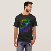 Librarian Spring Break Beach Bum Joke T-Shirt (Vorne ganz)