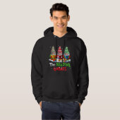Librarian The Reading Gnomes Weihnachtslustig für  Hoodie (Vorne ganz)