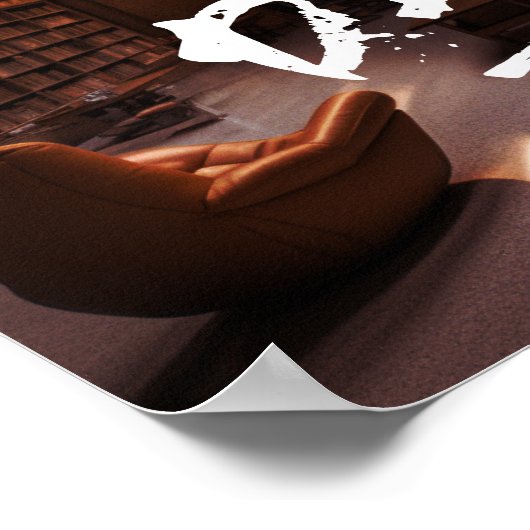 Librarians Punk Rebels Zitat Poster (Ecke)