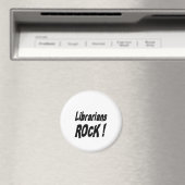 Librarians Rock! Magnet (In Situ (Geschirrspüler))