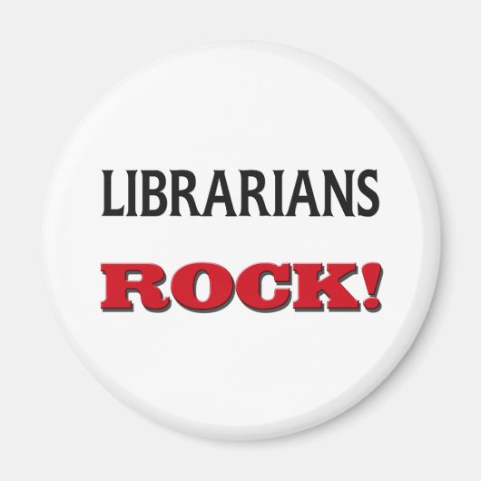 Librarians Rock Magnet (Vorne)