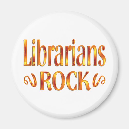 Librarians Rock Magnet (Vorne)