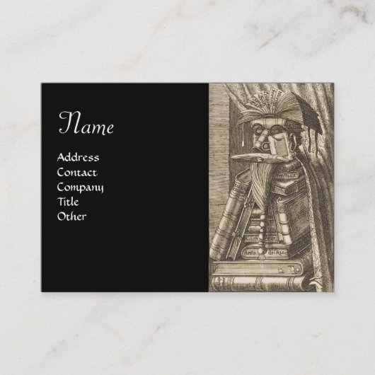 LIBRARISCH VISITENKARTE (Vorderseite)