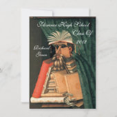 LIBRARISCHER ABSCHLUSS PARCHMENT WAX SIEGEL MONOGR EINLADUNG (Vorderseite)