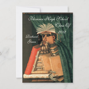 LIBRARISCHER ABSCHLUSS PARCHMENT WAX SIEGEL MONOGR EINLADUNG