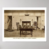 Library, Beach Haven, NJ Vintag Poster (Vorne)