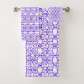 Library Book Pattern  Badhandtuch Set (Insitu)