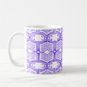 Library Book Pattern  Kaffeetasse (Links)