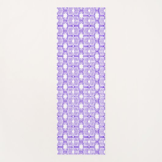 Library Book Pattern  Yogamatte (Vorderseite)