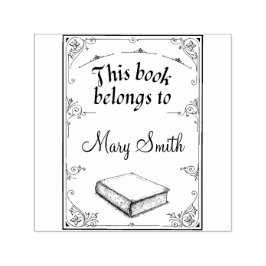 Library Book Personalisiert Self Inking Rubber Bri Permastempel