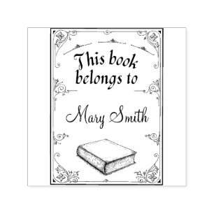 Library Book Personalisiert Self Inking Rubber Bri Permastempel
