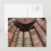 Library Books Postkarte (Vorne/Hinten)