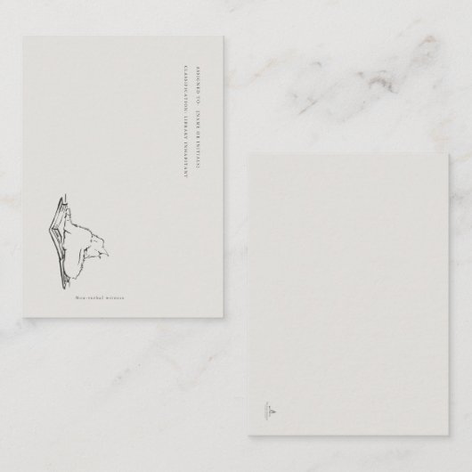 Library Cat- Book Insert Enclosure Card (Vorne/Hinten)