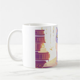 Library Cat Café Kaffeetasse