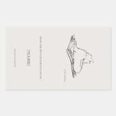 Library Cat- Ex Libris Bookplate Sticker (Vorderseite)