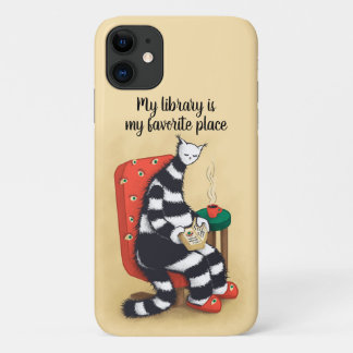 Library Cat Lover Libarian Case-Mate iPhone Hülle