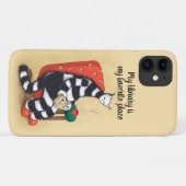 Library Cat Lover Libarian Case-Mate iPhone Hülle (Rückseite (Horizontal))