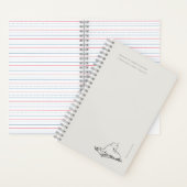 Library Cat- Naturalist Menagerie Archive  Notizblock (Innen)