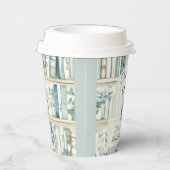 Library Chapter ONE Blue Boy Book 1st Birthday Pappbecher (Rechts)