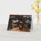 "Library Chruch Basement #2" Geburtstagskarte Karte (Gelbe Blume)
