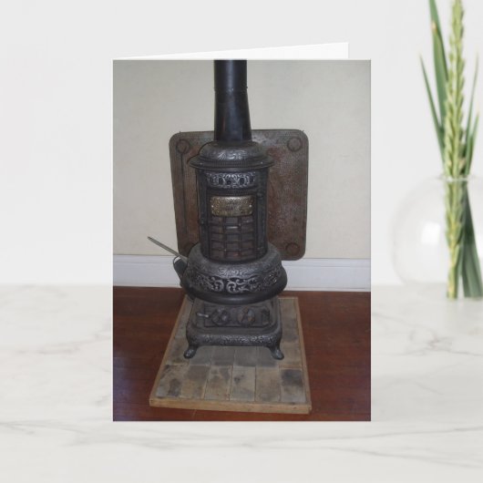 "Library Church Furnace" erhält Well Card Karte (Vorderseite)