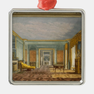 Library des Königs von den Ansichten des Silbernes Ornament