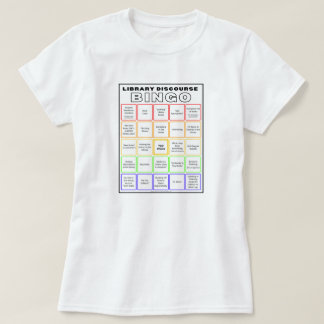 Library Diskurs Bingo Shirt