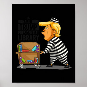 Library Funny Gray Clic Fit Poster