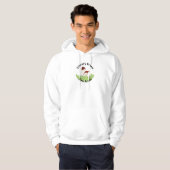 Library Grün Hoodie (Vorne ganz)