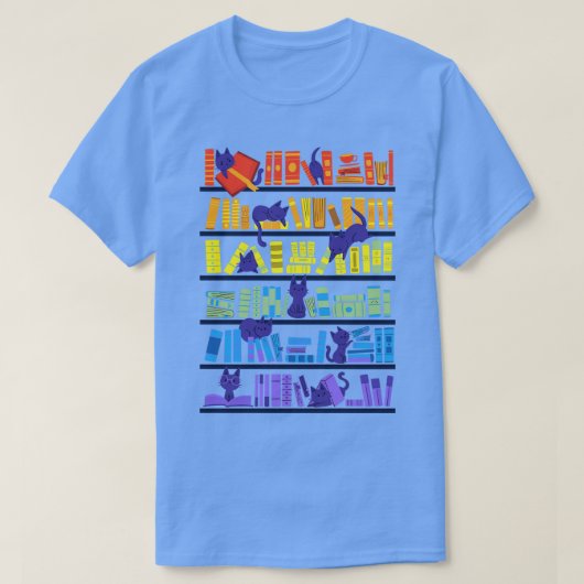 Library Kittens T-Shirt (Design vorne)