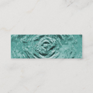 Library-Lesezeichen Mini Visitenkarte