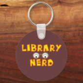 Library Nerd Schlüsselanhänger (Vorderseite)