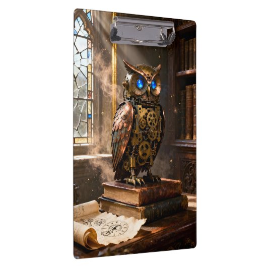 Library Owl Klemmbrett (Rechts)