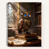 Library Owl Notizblock (Vorderseite)